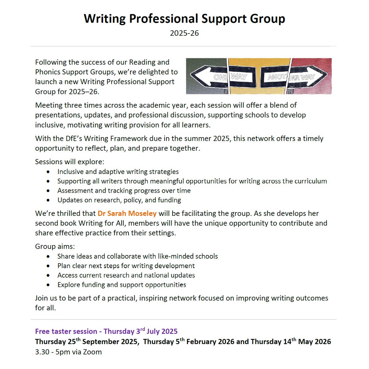 More info and booking here: swalss.co.uk/training