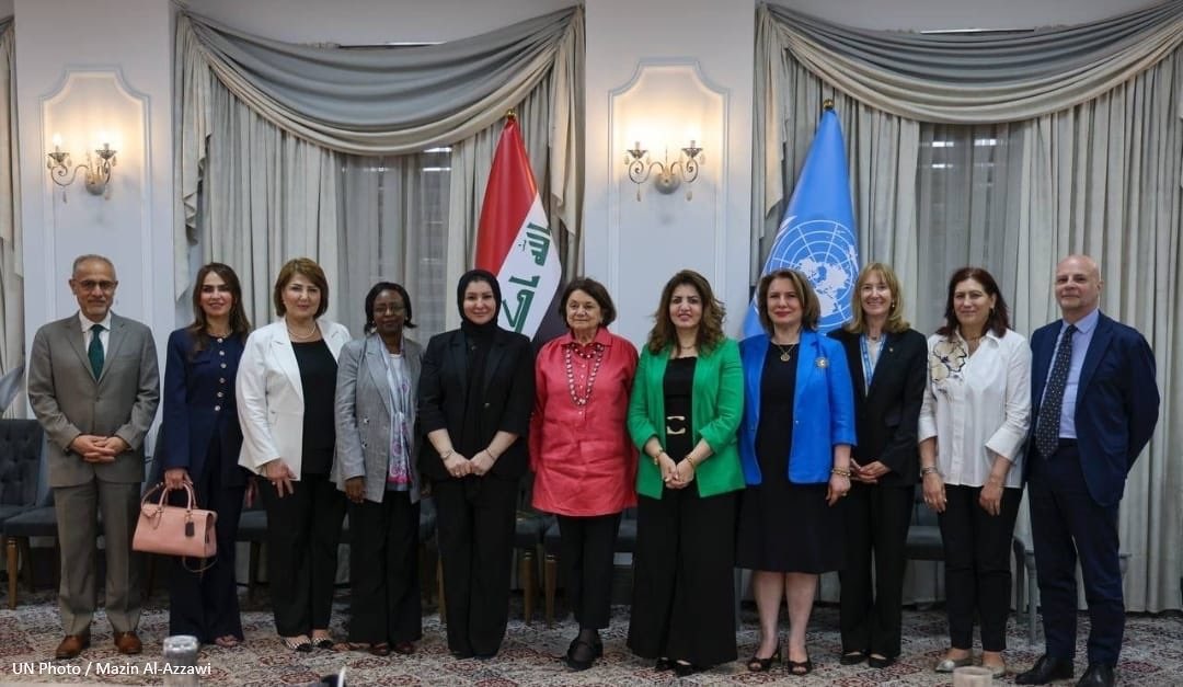 UN Political and Peacebuilding Affairs (@undppa) on Twitter photo Under-Secretary-General <a href="/DicarloRosemary/">Rosemary A. DiCarlo</a> commended the positive steps taken and reaffirmed the <a href="/UN/">United Nations</a>’s commitment to advancing the role of Iraqi women across all areas of public life. Under-Secretary-General <a href="/DicarloRosemary/">Rosemary A. DiCarlo</a> commended the positive steps taken and reaffirmed the <a href="/UN/">United Nations</a>’s commitment to advancing the role of Iraqi women across all areas of public life.