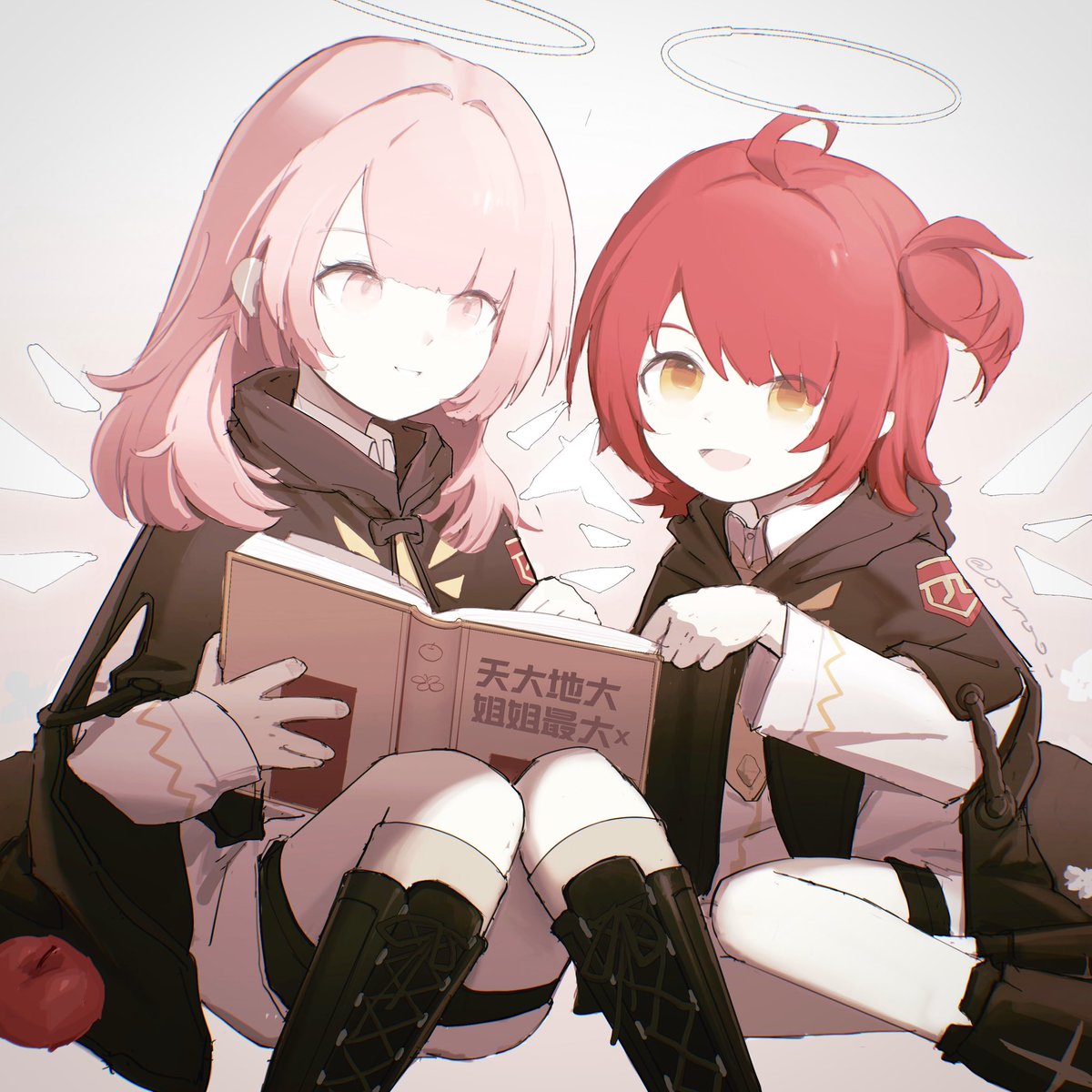 o2roo_'s tweet photo. sisters 
rkgk🖊️
 #アークナイツ https://t.co/7YRJBLVfqd