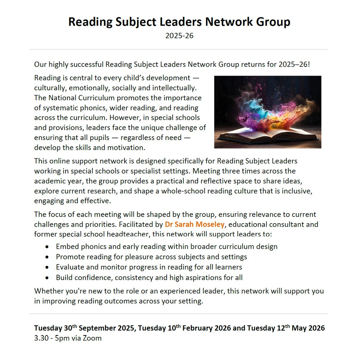 More info and booking here: swalss.co.uk/training