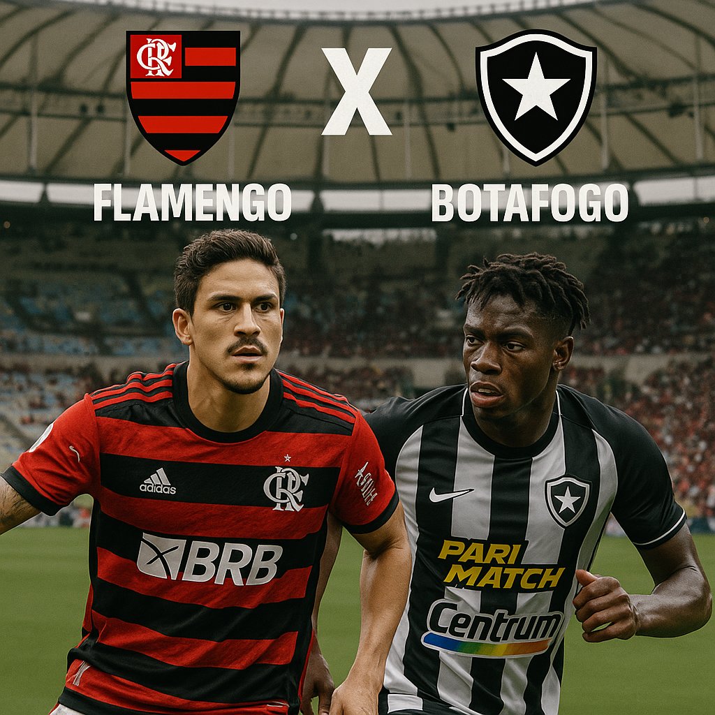 PaisdoFuteboll's tweet photo. Quem ganha esse Flamengo X Botafogo? 

Pix de 50 pra quem acertar o placar 

#FLAxBOT #Flamengo #botafogo #Brasileirão2025 https://t.co/D8xQ6O9kUs
