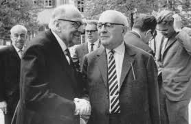 "Por eso te invito a que votes por Adorno".
Max Horkheimer. 1950.