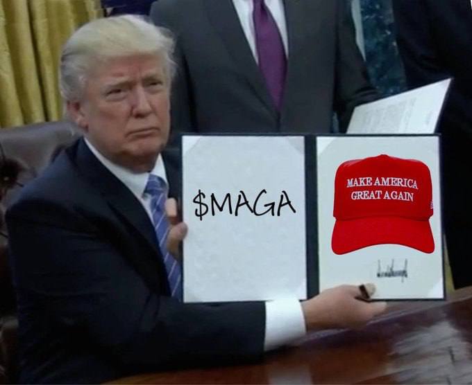 Official $MAGA Coin 🇺🇸

CA: 0xd29da236dd4aac627346e1bba06a619e8c22d7c5