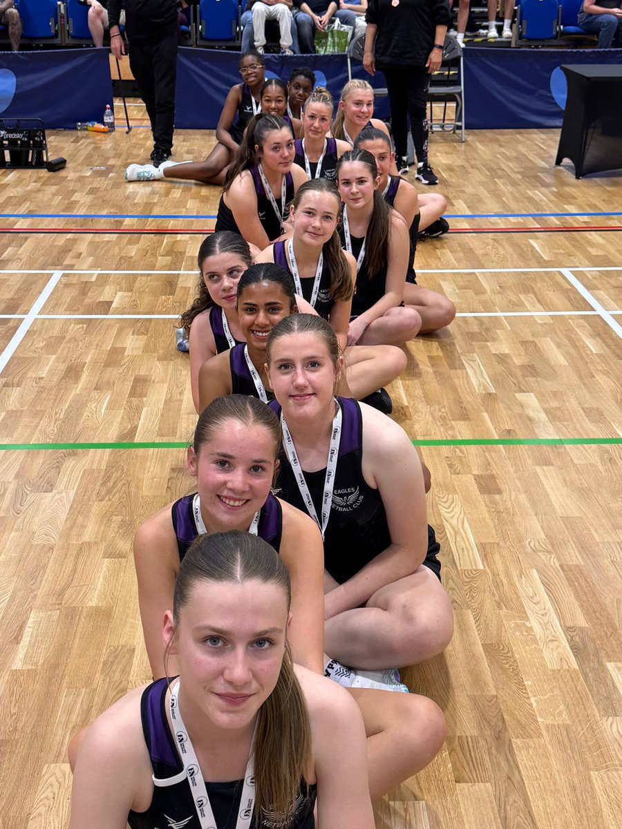 U14 England Netball National Club Bronze medalists 2025 🥉