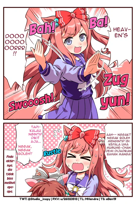 なにかの能力に目覚めたアグネスデジタル
インドネシア語翻訳:@MarcellHendra

#ウマ娘 #ウマ娘プリティーダービー #ウマ娘英訳 #ウマ娘インドネシア語翻訳 #umamusume #UmaTranslations 