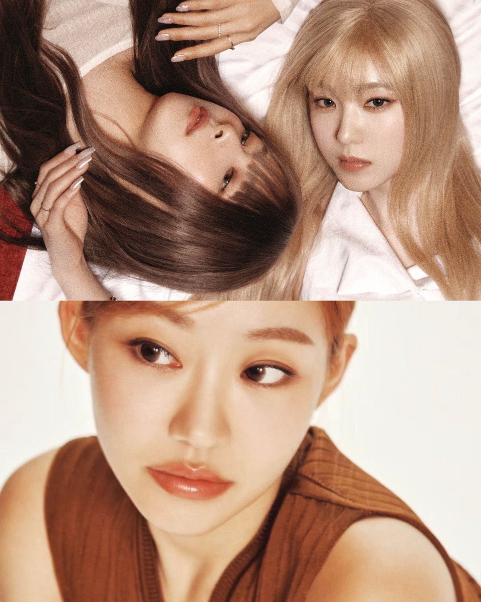 worstbehaveior's tweet photo. JULIE from KISS OF LIFE is rumored to feature on RED VELVET's IRENE and SEULGI sub-unit comeback 'Tilt'. https://t.co/PAX1LOK3KT