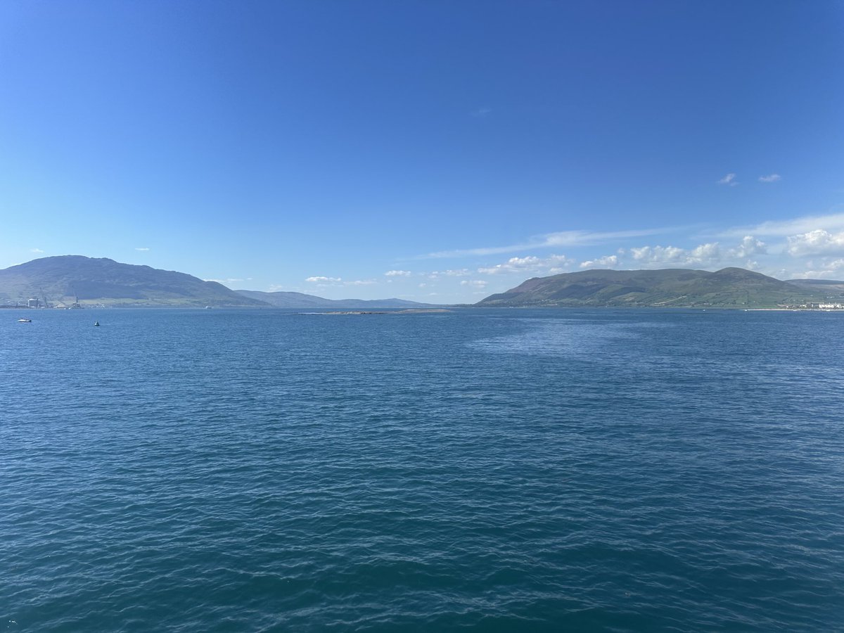 Carlingford Lough and the Mourne Mountains. Well worth a Sunday drive and car ferry across! #Lúabú