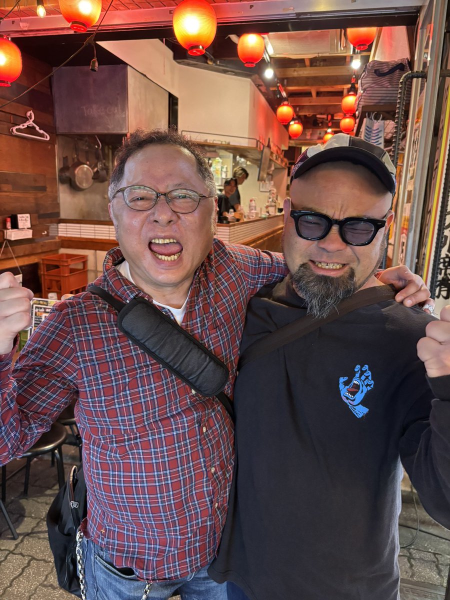 ゆでたまご先生にばったり。
俺、グッときた。
#ゆでたまご
#キン肉マン