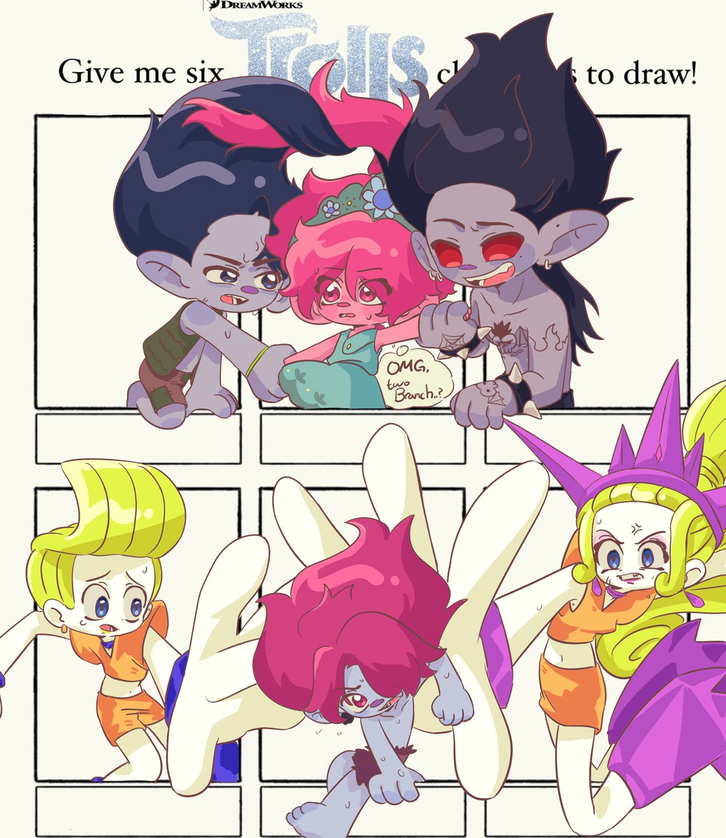 인스타에서 캐릭터 받아서 그렸어요.. 아직 더 그려야하긴 하지만 그러면 너무 오래 걸릴 거 같아서 지금 올려요.

#trollstwt #trollsfanart #broppy #trollsfloyd #VelvetAndVeneer