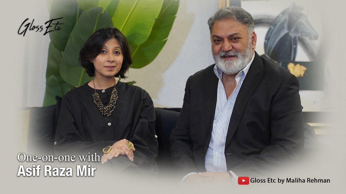 Maliha Rehman (@maliharehman) on Twitter photo On #GlossEtcByMalihaRehman, YouTube: #AsifRazaMir, one of Pakistan’s most celebrated veterans, from being Pakistani TV’s favorite heartthrob to production, advertising, international work and a continuing slew of memorable TV roles in Pakistan
youtu.be/hfLvqvBBfuI?si… On #GlossEtcByMalihaRehman, YouTube: #AsifRazaMir, one of Pakistan’s most celebrated veterans, from being Pakistani TV’s favorite heartthrob to production, advertising, international work and a continuing slew of memorable TV roles in Pakistan
youtu.be/hfLvqvBBfuI?si…