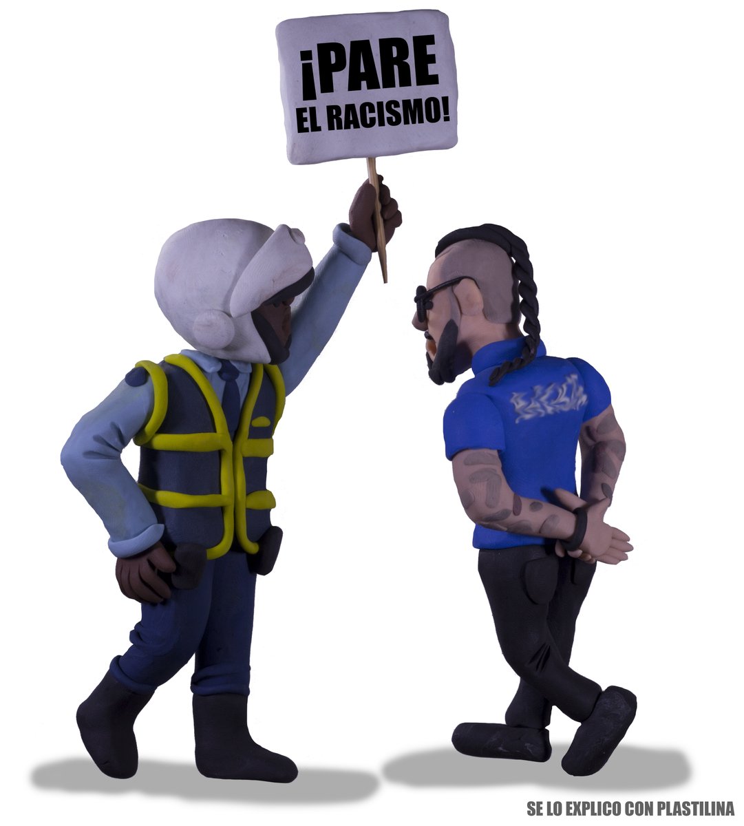 El racismo no es una opinión, es un delito.