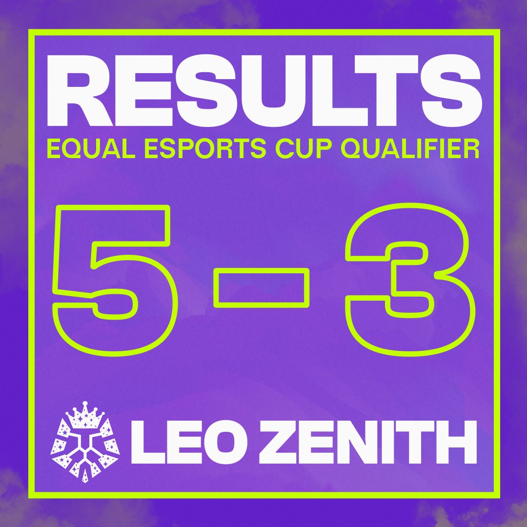 LEOZenith_'s tweet photo. We finish the EEC Qualifier in 5th - just 6 minutes short from advancing to the Bo3s after a brutal 3-way tie for 3rd & 4th.
Same H2H. Same SoV. Total win time decided it. ⏰
No playoffs, but we showed heart, showed up big, and made people proud. 💜🦁
#EEC #UnleashTheLions https://t.co/sHkXEj7vl8