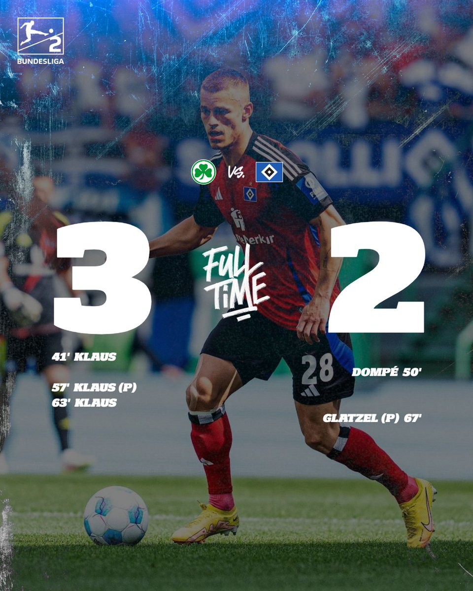 Not enough for the title but in the end, we're back to the Bundesliga - that is what counts! 

#nurderHSV #SGFHSV