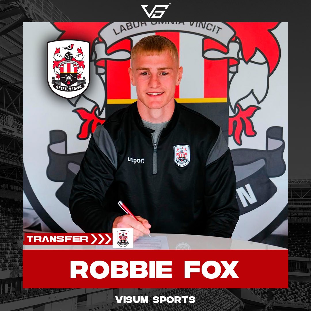 VISUM SPORTS (@visum_sports) on Twitter photo Transfer 🚨✍️
Congratulations to <a href="/RobbieFox07/">Robbie Fox</a> on his transfer to <a href="/ilkestontown_fc/">Ilkeston Town FC</a>
He has committed to the NPL Premier Division side on a deal until the end of the 2025-26 season.
We wish Robbie and his new team well for the upcoming season.
#visumsports
#belegendary Transfer 🚨✍️
Congratulations to <a href="/RobbieFox07/">Robbie Fox</a> on his transfer to <a href="/ilkestontown_fc/">Ilkeston Town FC</a>
He has committed to the NPL Premier Division side on a deal until the end of the 2025-26 season.
We wish Robbie and his new team well for the upcoming season.
#visumsports
#belegendary