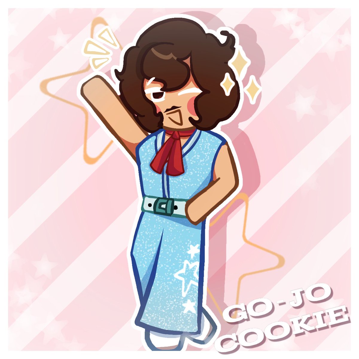Lera02609130's tweet photo. GO-JO Cookie?
#cookierun
#Eurovision2025
#Eurovision
#MilkshakeMan https://t.co/gFlPFfEhnu