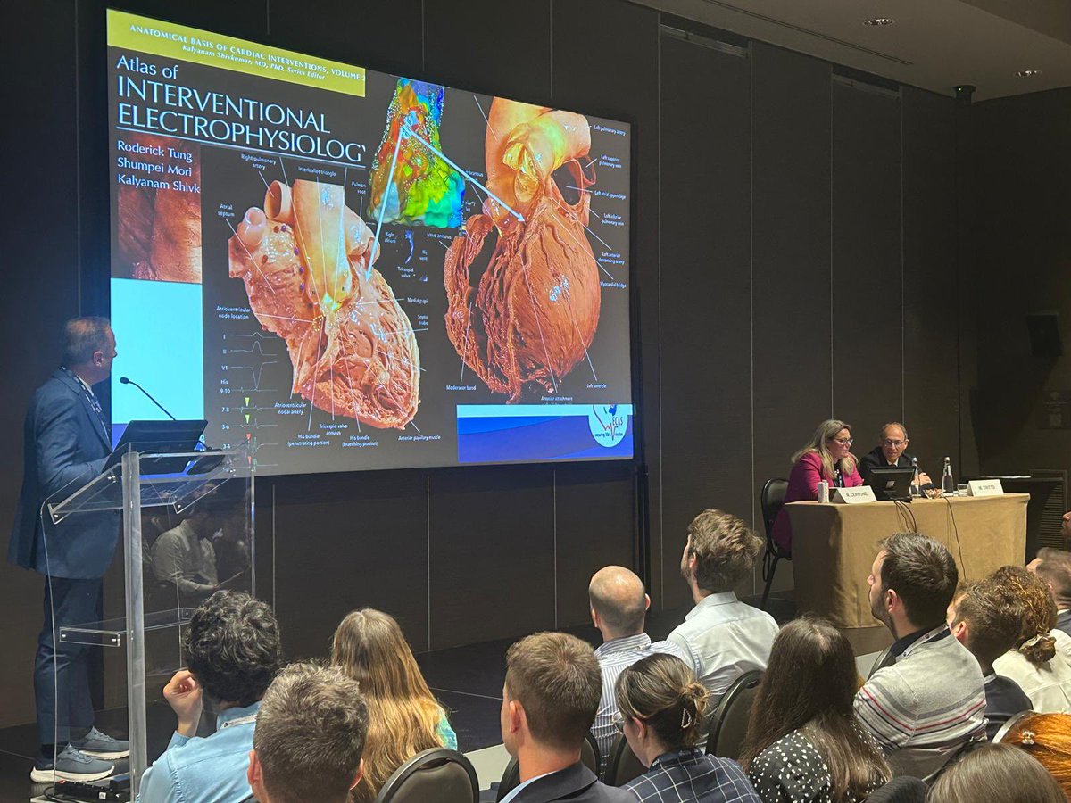 ECAS - HeartRhythm (@ecas_heart) on Twitter photo #ECAS EDUCATIONAL COURSE
Rome, May 18-19, 2025
Great success of the first day with >100 attendees and extraordinary faculty!
🙏<a href="/LewalterT/">T Lewalter</a> R. Cappato Karl-Heinz Kuck
#ECAS2025 #Electrophysiology
<a href="/ChristianHeeger/">Christian-H. Heeger</a> <a href="/chris_sohns/">Christian Sohns</a> #ECAS EDUCATIONAL COURSE
Rome, May 18-19, 2025
Great success of the first day with >100 attendees and extraordinary faculty!
🙏<a href="/LewalterT/">T Lewalter</a> R. Cappato Karl-Heinz Kuck
#ECAS2025 #Electrophysiology
<a href="/ChristianHeeger/">Christian-H. Heeger</a> <a href="/chris_sohns/">Christian Sohns</a>