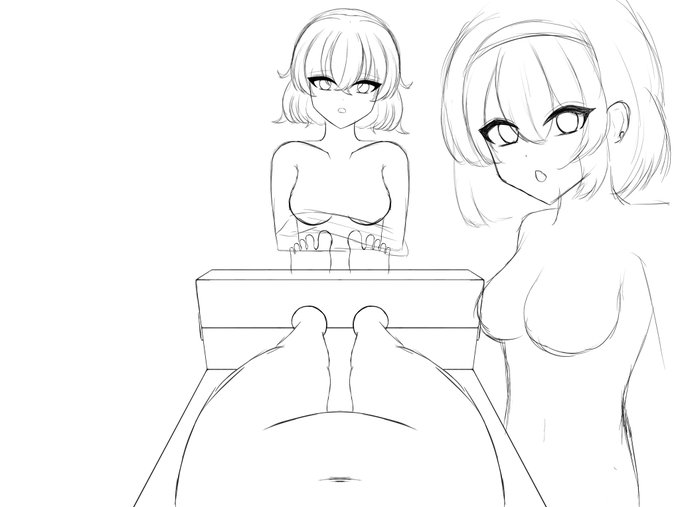 んー悩み
構図 主観だとおんなじ感じになっちゃうのが難点 