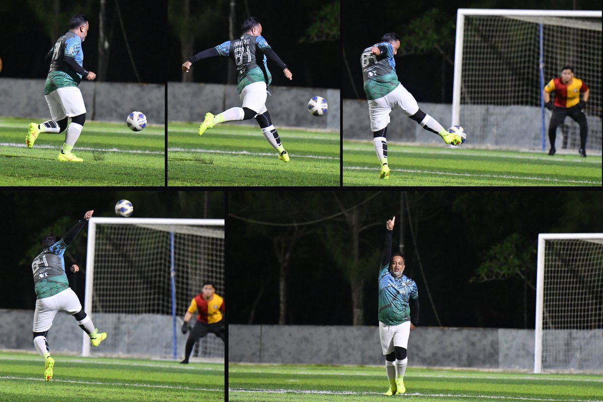 Mohddez's tweet photo. FIRST GOAL 2025
Kesah bermain bola di tahun 25 Malam baru ni, Last sentuh bola pun Disember 2024, #FIFAPuskas goal worthy?
Lama dop jumpe kelibat 2 tonggak pemain Terengganu FC dan JDT FC, Ubai dan Azam yang mencari minit utk persiapan call up https://t.co/h4q4SqEWDg