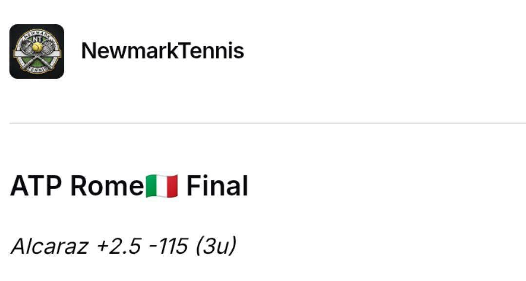 freecapperz's tweet image. #NewmarkTennis