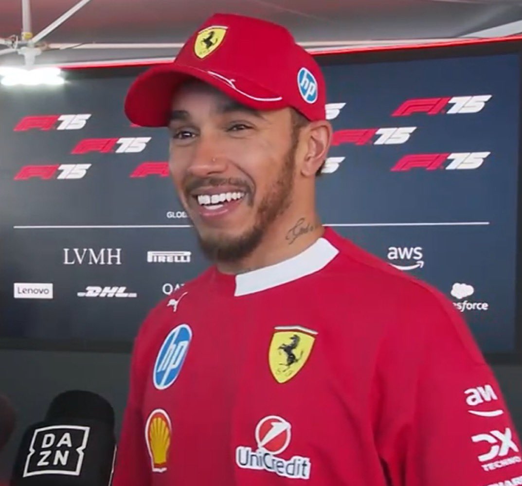 LEWIS POST RACE! 🥹🥹