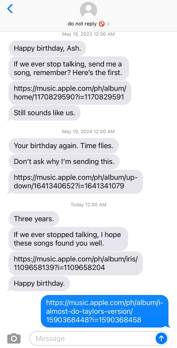 luvrdres's tweet photo. “if we ever stopped talking, just send me a song.”

an #ashdres oneshot au,
ashtine's birthday special ᯓᡣ𐭩.ᐟ https://t.co/COii53Ay8d