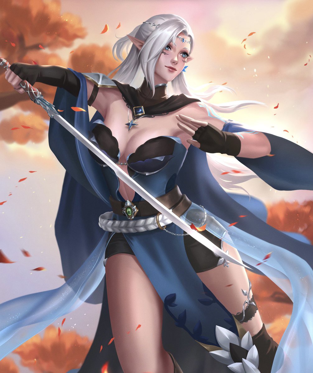 Elves aren't real. But we can draw them ! 💙