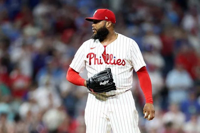 Wow. Phillies reliever Jose Alvarado has been suspended for 80 games for testing positive for PEDs. He is ineligible for the playoffs.