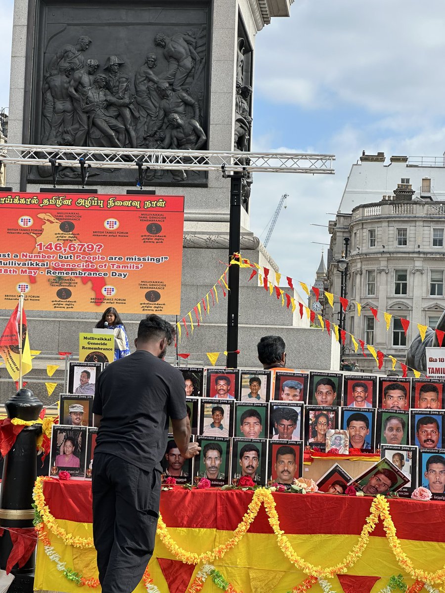 Tamil Guardian (@tamilguardian) on Twitter photo Hundreds of Tamils gathered at London’s Trafalgar Square to commemorate Mullivaikkal. Speakers include <a href="/JanJananayagam/">Janani ஜனனி</a>, <a href="/greenbenali/">Cllr Benali Hamdache</a> and <a href="/ahrabiraj/">Ahrabi</a> Hundreds of Tamils gathered at London’s Trafalgar Square to commemorate Mullivaikkal. Speakers include <a href="/JanJananayagam/">Janani ஜனனி</a>, <a href="/greenbenali/">Cllr Benali Hamdache</a> and <a href="/ahrabiraj/">Ahrabi</a>