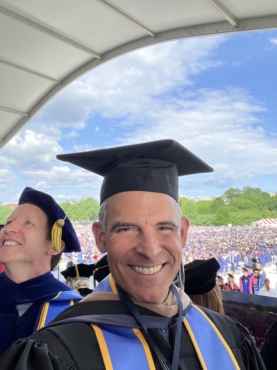Hello from GW University 2025 Commencement! #RaiseHigh