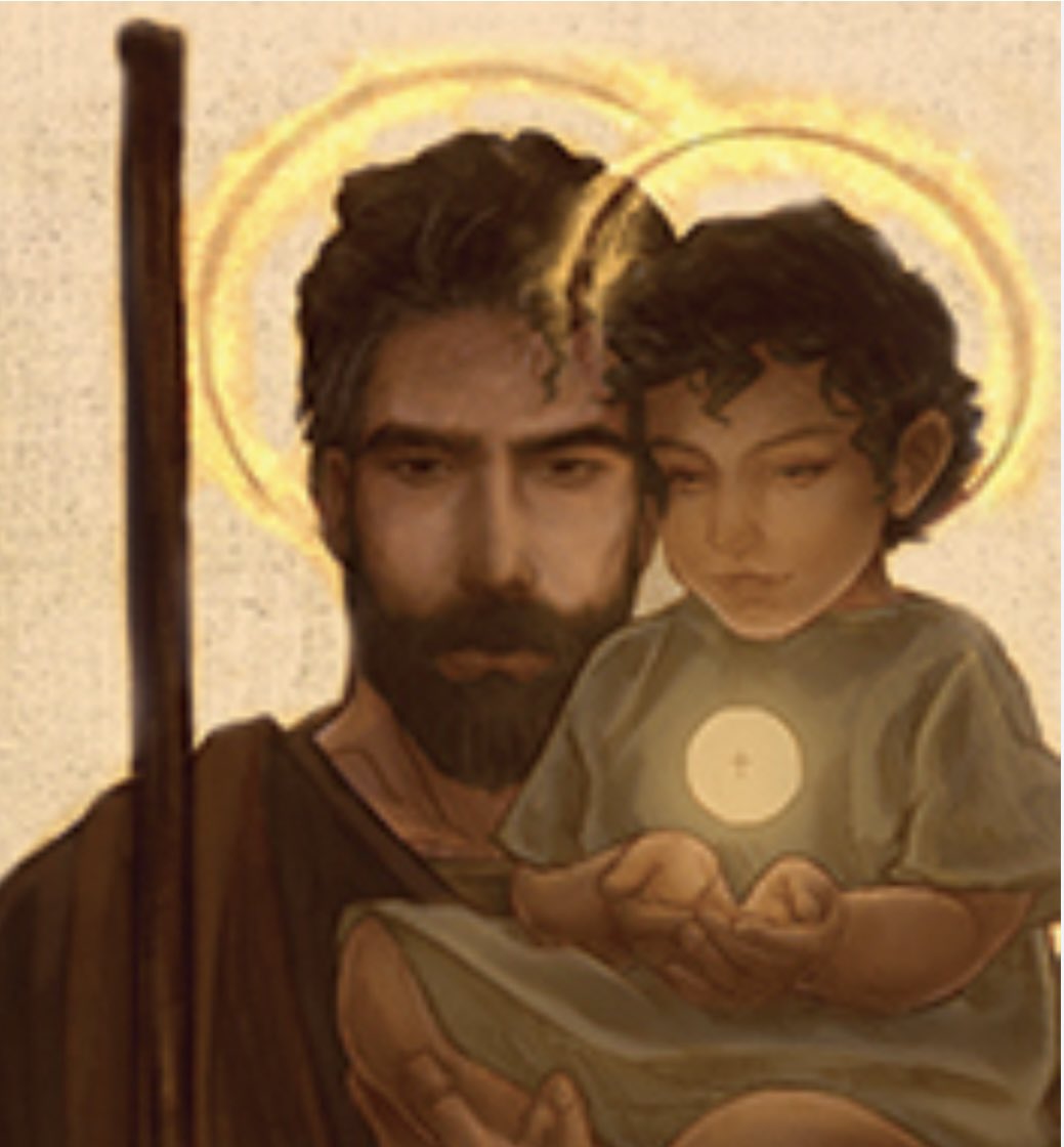 Burgess7281975's tweet photo. The following prayer is a prayer for the conversion of the loved ones of all those who have recently come into Full Communion with Holy Mother Church or are in the process of converting and are praying for the Communion of loved ones who are outside the Church (Knights of the Holy Eucharist/Father Paul J. Gorman).

“O glorious patriarch St. Joseph, who merited to be called “just” by the Holy Spirit, I urgently recommend to you the soul of all those who remain outside Holy Mother Church which Jesus redeemed at the price of His Precious Blood.

Thou knowest how deplorable is the state and how unhappy the life of those who have banished this loving Savior from their hearts, and how greatly they are exposed to the danger of losing Him eternally.

Permit not, I beseech thee, that a soul so dear to me should continue any longer in its evil ways; preserve it from the danger that threatens it; touch the heart of the prodigal child and conduct him back to the bosom of the fondest of fathers.

Abandon him not, I implore thee, till thou hast opened to him the gates of the heavenly city, where he will praise and bless thee throughout eternity for the happiness which he will owe to thy powerful intercession.”

Amen.
