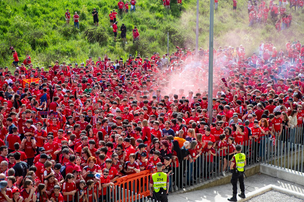 Osasuna's tweet photo. ❤️‍🔥 CLUB ATLÉTICO OSASUNA https://t.co/HeVmT8Vonu