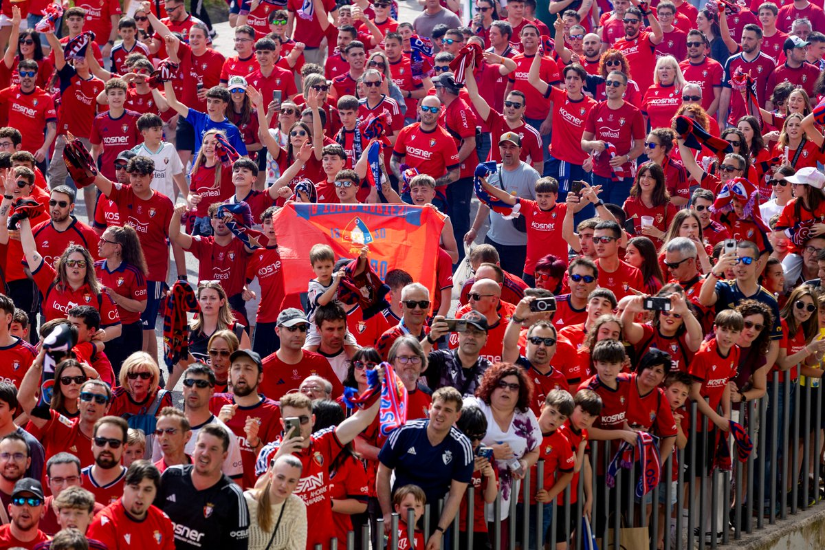 Osasuna's tweet photo. ❤️‍🔥 CLUB ATLÉTICO OSASUNA https://t.co/HeVmT8Vonu