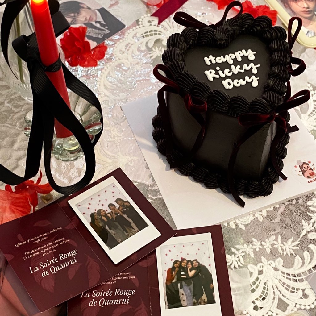 stickiesjjae's tweet photo. #RickyRougeSoiree #HappyRickyDay ๐โค๏ธ https://t.co/mT6RHy1Fa0