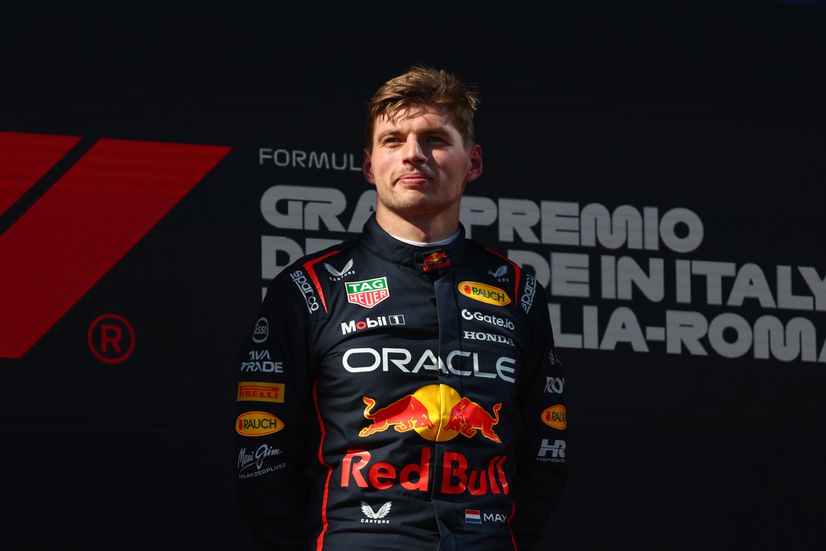 🇮🇹🗣️ | Max: "I am very happy with the car. I actually didn't expect this pace at all either. That's obviously very positive then. I didn't get away very well, which was obviously not ideal.

I just braked a bit later than everyone else at the start. And the fact that we were in