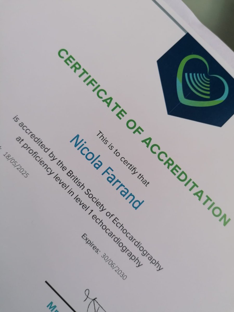 Caitriona McGarrell (@caitrionamcgar2) on Twitter photo Congratulations to <a href="/nicolafarrand/">Nicola Farrand</a>, Emergency Cardiology ANP in <a href="/stjamesdublin/">St James's Hospital</a> who has just received the prestigious Level 1 Accreditation in Echocardography!!! What a massive accomplishment!!! She is the first ANP in <a href="/stjamesdublin/">St James's Hospital</a> to achieve this accreditation 🙌🏻🙌🏻🙌🏻 Congratulations to <a href="/nicolafarrand/">Nicola Farrand</a>, Emergency Cardiology ANP in <a href="/stjamesdublin/">St James's Hospital</a> who has just received the prestigious Level 1 Accreditation in Echocardography!!! What a massive accomplishment!!! She is the first ANP in <a href="/stjamesdublin/">St James's Hospital</a> to achieve this accreditation 🙌🏻🙌🏻🙌🏻