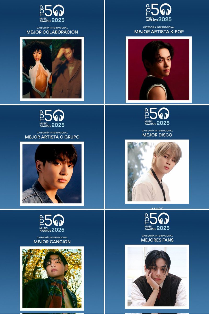 CONGRATULATIONS V
CONGRATULATIONS JUNGKOOK
CONGRATULATIONS JIMIN
CONGRATULATIONS RM
#BestAlbum_MUSEbyJIMIN
#BestArtist_JungKook
#BestSong_FRIENDSbyV 
#BestCollaboration_NevaPlayftRM