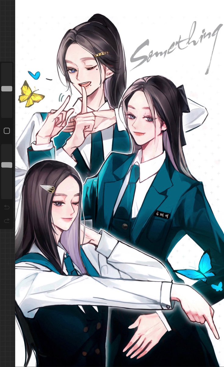 _Kirihara_'s tweet image. Jaeyi—-&amp;gt;something 💭