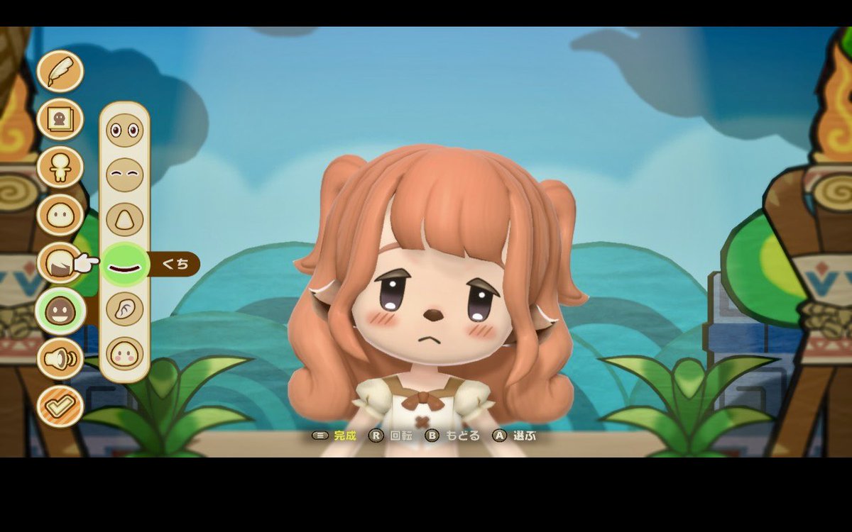 これでいく！
けも耳かわいいよぉぉぉ！！！
3DSの頃と同じようなおめめがあって嬉しい☺️

#ファンタジーライフi #キャラメイク