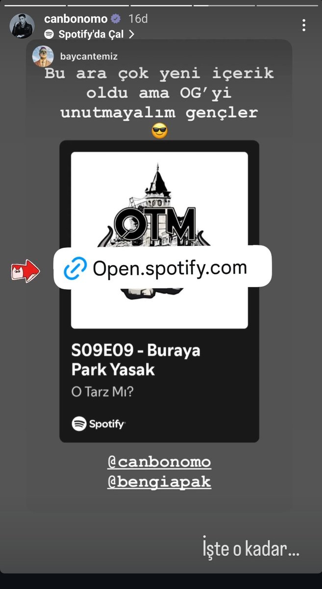 NASILMIS!    HA!    NASILMIS! OTM'YI HATIRLATMAK VE HATIRLANMASINI BEKLEMEK NASILMIS? 
Karmaymis🫡
Merak etmeyin biz sizi bir yılı bırak bir dakika bile ihmal etmeyiz sefler.
Bakın kendinize simdi. Hoscakalin🫶🏻
<a href="/canbonomo/">Can Bonomo</a> <a href="/Baycantemiz/">Can Temiz</a>