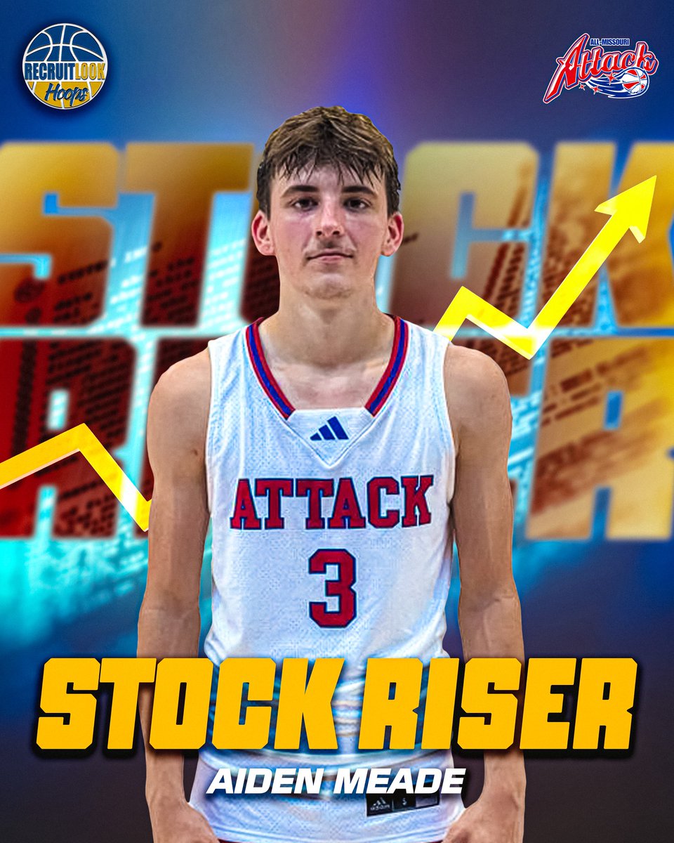 2026 |Aiden Meade | #RLHoops

Meade showed he has the “clutch” gene in KC, calling GAME in the final seconds vs Kings Elite!

His ability to facilitate open shots for teammates, be a connector defensively &amp; make timely outside shots have All Missouri Attack on the upswing.