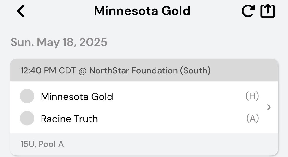 Next game for 15u - The Last Game Sunday for <a href="/3StripesGOLD/">3Stripes GOLD Basketball</a>