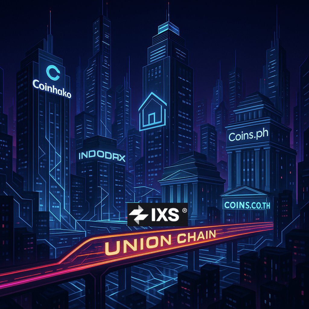 zendrace's tweet image. @IxsFinance joins @unionchain_io as a founding member! 🔥
Join us to witness the unlocking of global market access for institutional RWA adoption. 🔓

Let’s break it down 👇
#UnionChain $IXS #ZKsync #RWA
