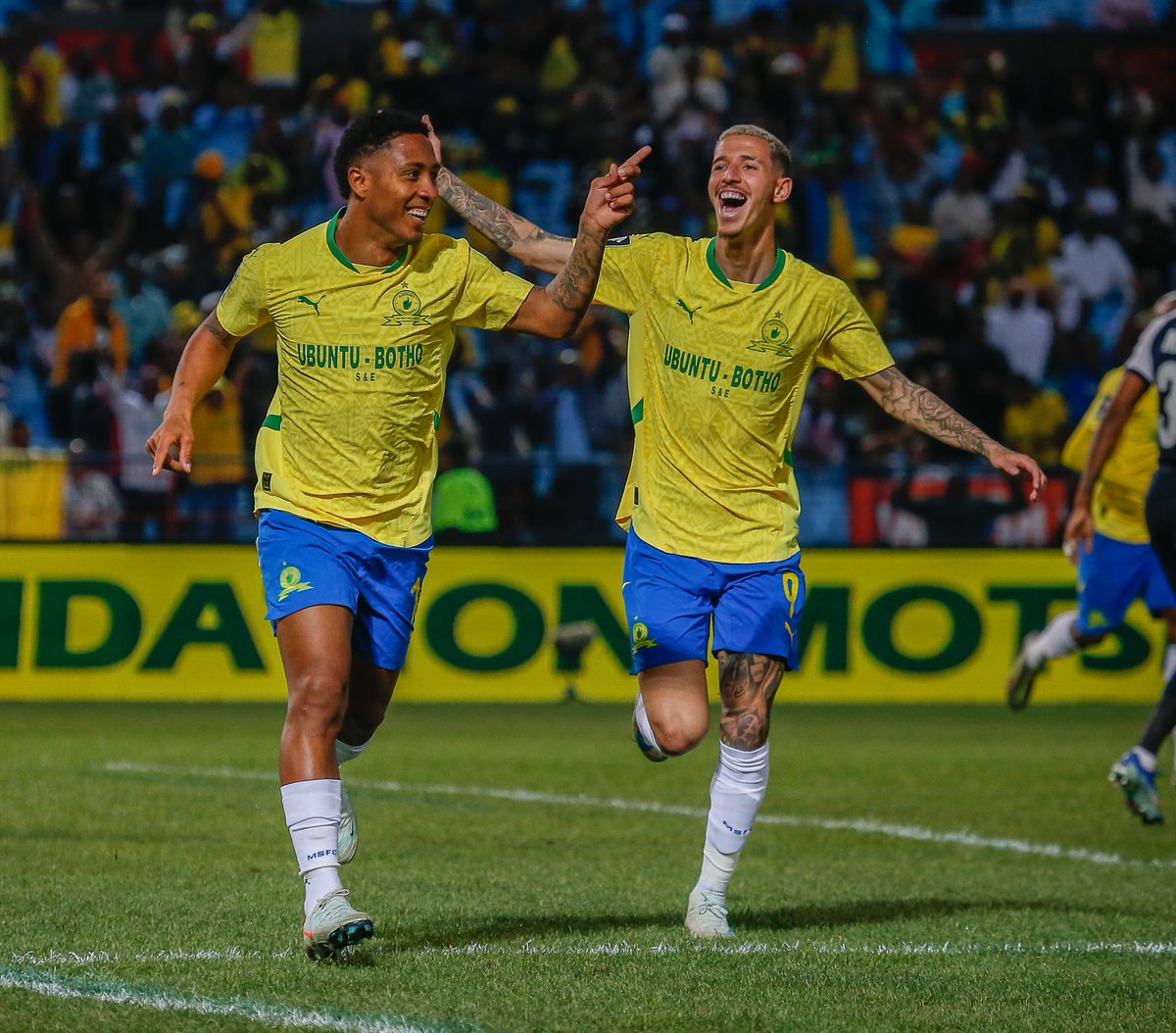Lucas Ribeiro Costa makes it 16 goals in the league, he bags his brace. 👆🔥

#Sundowns