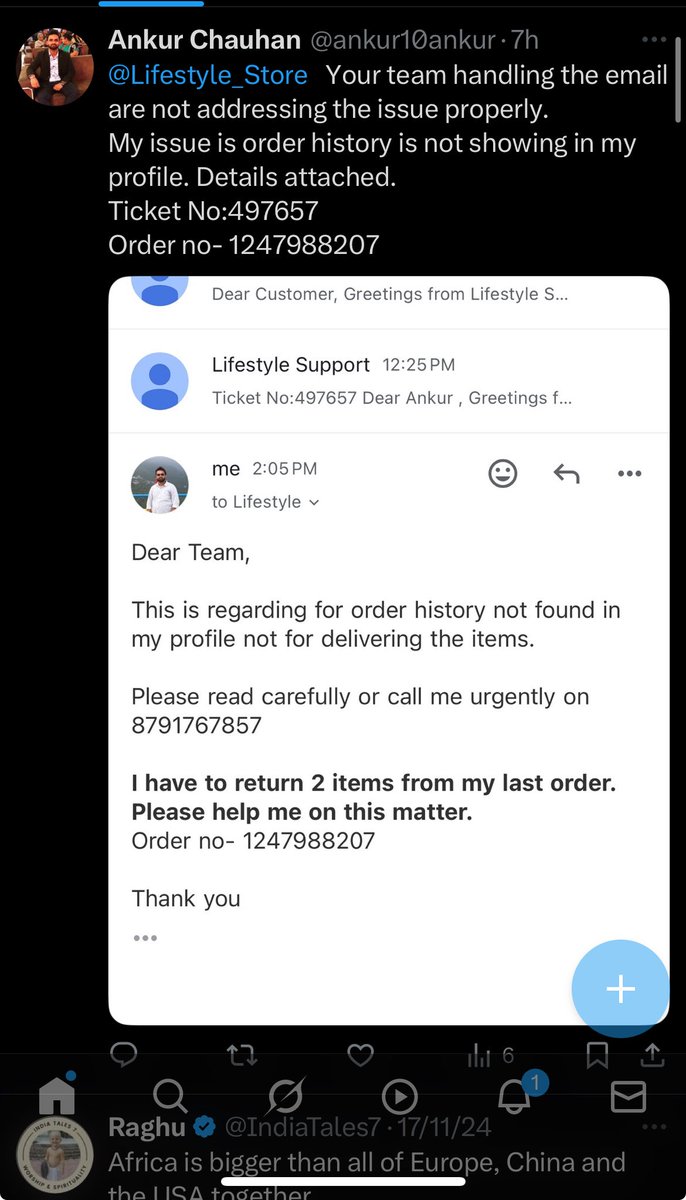 ankur10ankur's tweet photo. @Lifestyle_Store Please help me on this technical issue. https://t.co/Ru5P6zIqUP