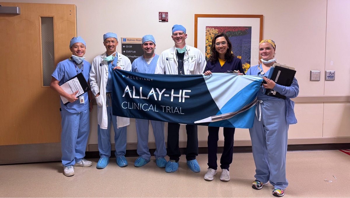Alleviant Medical (@alleviant) on Twitter photo Congratulations to PI Dr. Peter Eckman, Sub-I Dr. <a href="/PaulSorajj74157/">Paul Sorajja</a>, Sub-I Dr. <a href="/HamidNadira/">Nadira Hamid</a>, Sub-I Dr. <a href="/mryburns/">Marcus R. Burns</a>, Dr. <a href="/kvoudris/">Konstantinos Voudris</a>, Molly Fuller, Oliver Chiu and Zachary Fultz at <a href="/MHIF_Heart/">Minneapolis Heart Institute Foundation</a> on their recent #ALLAYHF randomization!
#atrialshunt #HFpEF #heartfailure #structuralheart Congratulations to PI Dr. Peter Eckman, Sub-I Dr. <a href="/PaulSorajj74157/">Paul Sorajja</a>, Sub-I Dr. <a href="/HamidNadira/">Nadira Hamid</a>, Sub-I Dr. <a href="/mryburns/">Marcus R. Burns</a>, Dr. <a href="/kvoudris/">Konstantinos Voudris</a>, Molly Fuller, Oliver Chiu and Zachary Fultz at <a href="/MHIF_Heart/">Minneapolis Heart Institute Foundation</a> on their recent #ALLAYHF randomization!
#atrialshunt #HFpEF #heartfailure #structuralheart