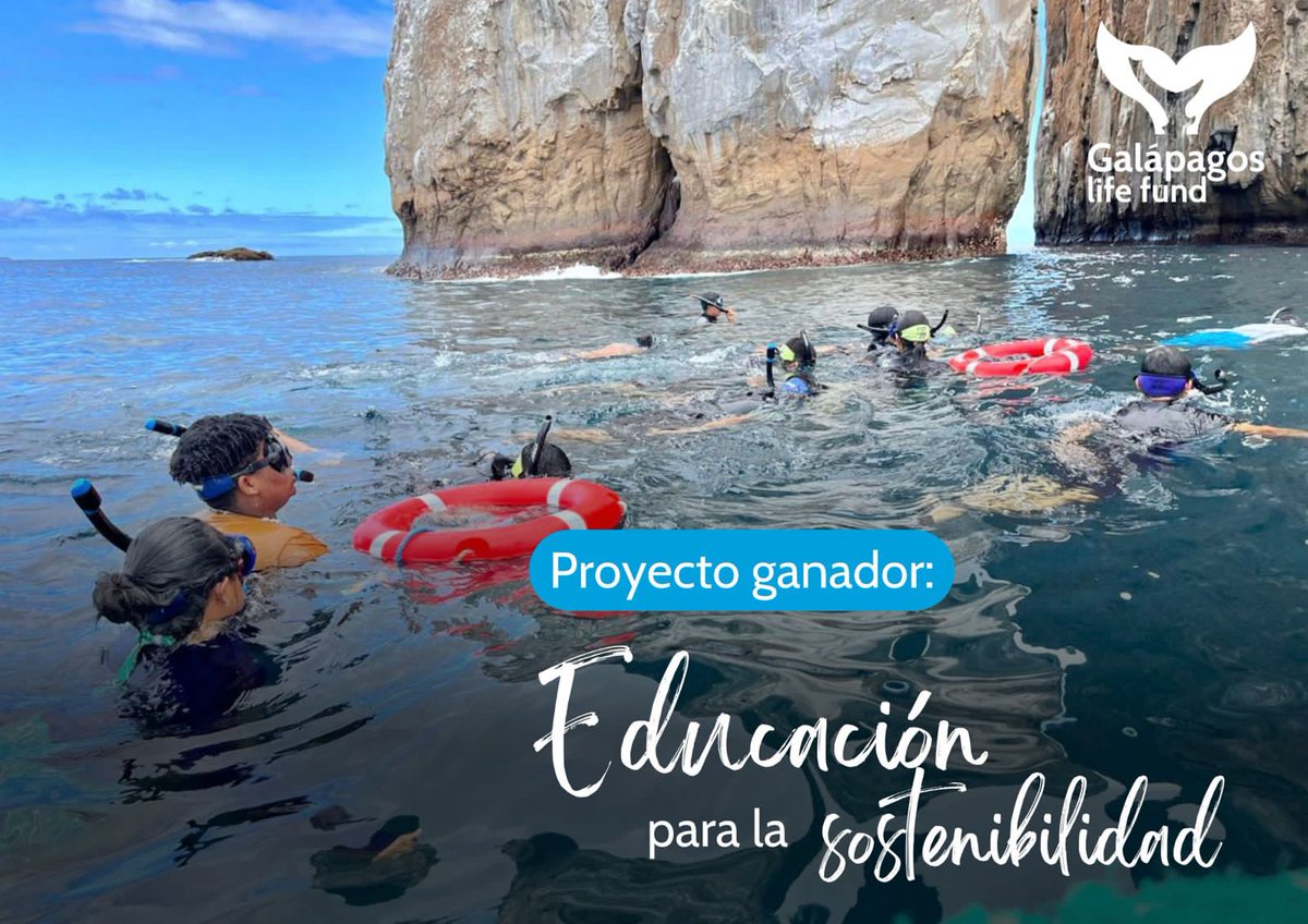 #ProyectoGanador | Educación para la Sostenibilidad en #Galapagos📘.
Capacitación docente y guías escolares que integran conservación, turismo y pesquerías soatenibles en aulas.
Islas: Isabela, Floreana, Santa Cruz y San Cristóbal
Fondo: $50.879
Proponentes: Fund. Scalesia y ECOS