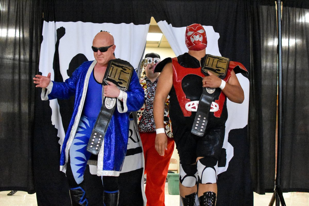 #AndStill 

By hook or by crook the Champions of the Century <a href="/D_Peppercricket/">Donnie Peppercricket</a>  &amp; <a href="/TheIceman4eva/">The Iceman</a> are still <a href="/CEWlive/">Central Empire Wrestling</a> Tag Team Champions after successfully defending the titles at Mall Madness III