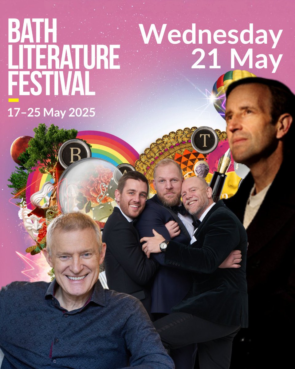 Tomorrow at the Festival: A Day of Journeys, Justice &amp; Jaw-Dropping Stories

Explore the powerful idea that rivers are alive, dive into a sharply clever murder mystery set in a sleepy seaside town and enjoy laughs and chaos with a rugby evening.