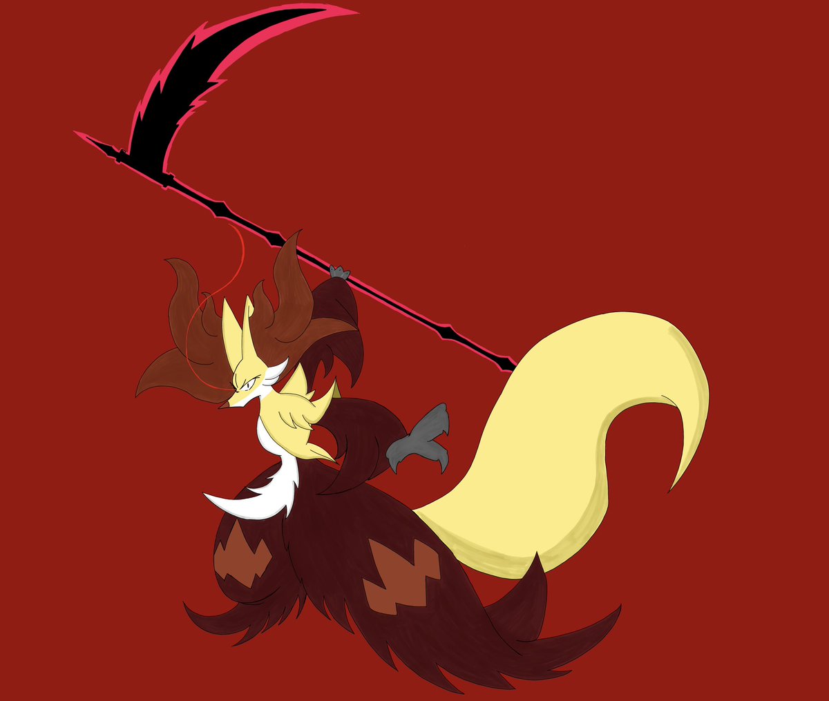 Haruka (scythe mode) 
#Delphox