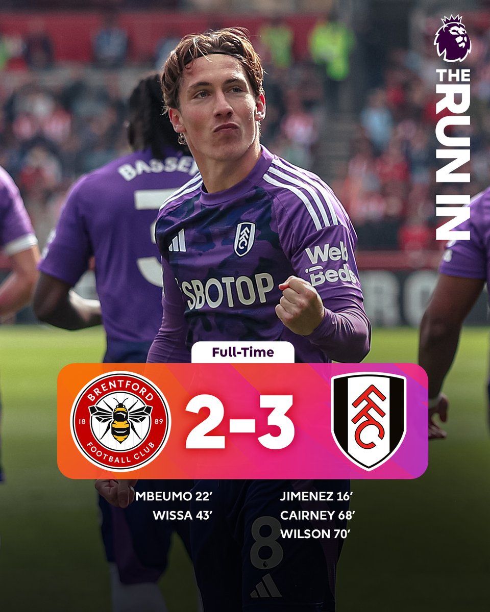premierleague's tweet photo. Harry Wilson's third goal of the season against Brentford wins it for @FulhamFC 💪

#BREFUL https://t.co/JvL36eTb0o